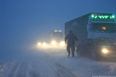 Glenshane Pass Extreme Blizzard - March 30th 2010